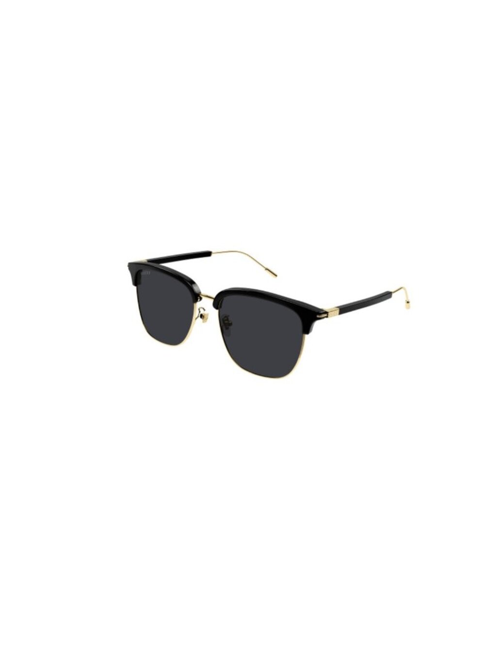 GUCCI GG1275SA 001 56 Black Gold Men's 56 mm Sunglasses